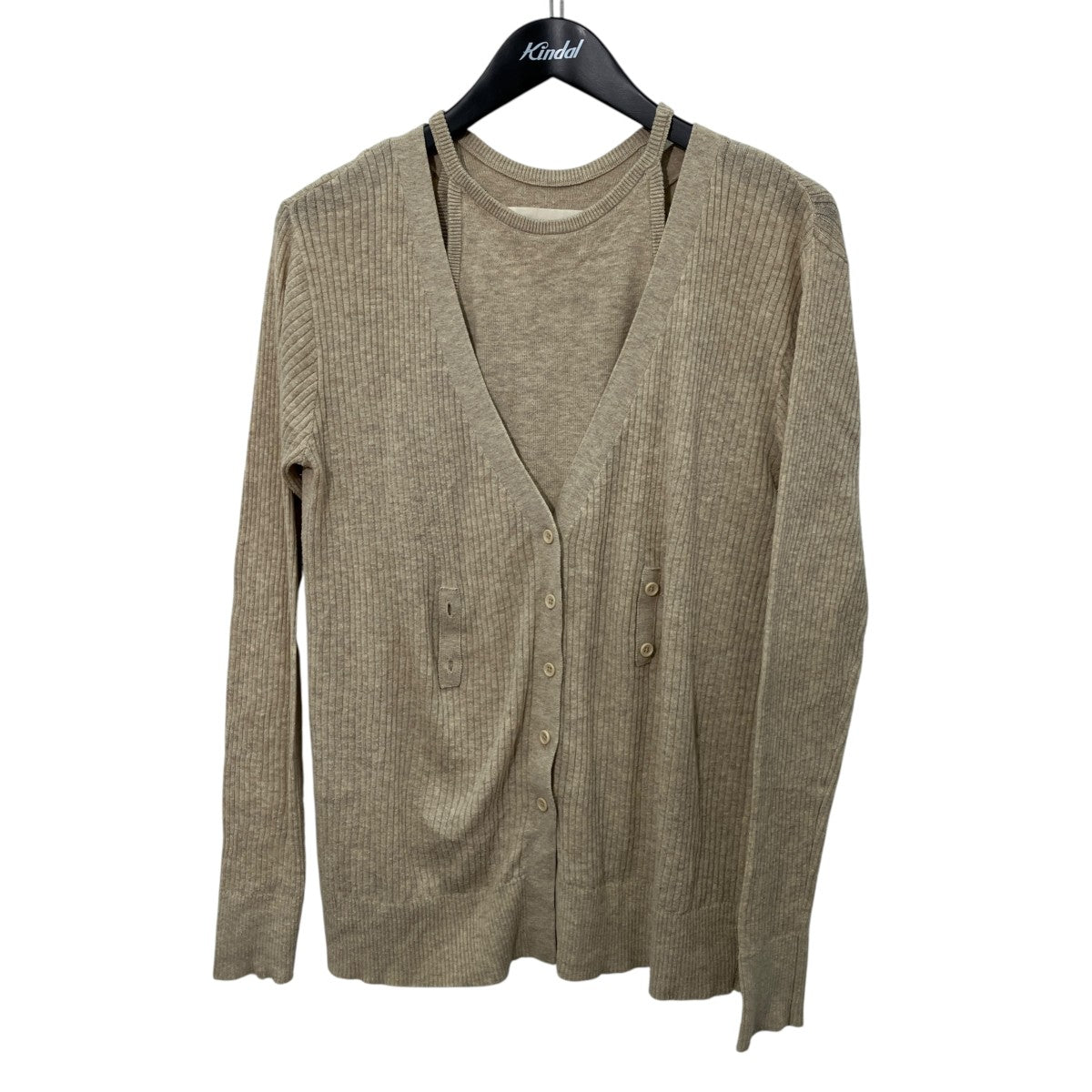 TODAYFUL Layered Knit Cardigan長袖カーディガン12010501 古着・中古-1枚目のアイテム画像