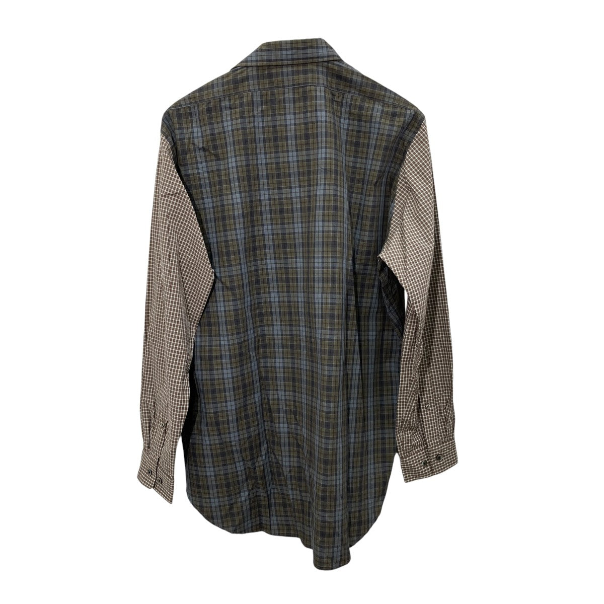 26SSWork Shirts 2toneチェック長袖シャツU26S-11-0002