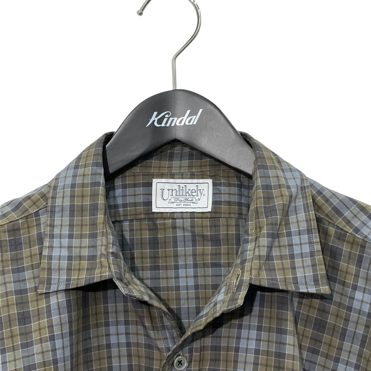 26SSWork Shirts 2toneチェック長袖シャツU26S-11-0002