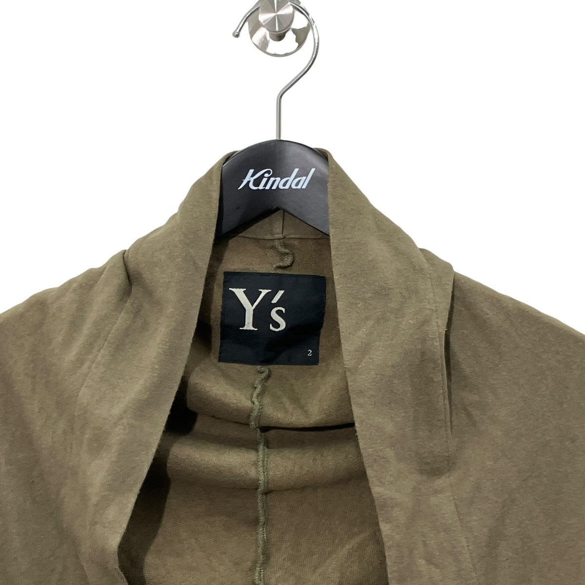裾デザイン ボタンレス カットソーカーディガンYQ-T08-063