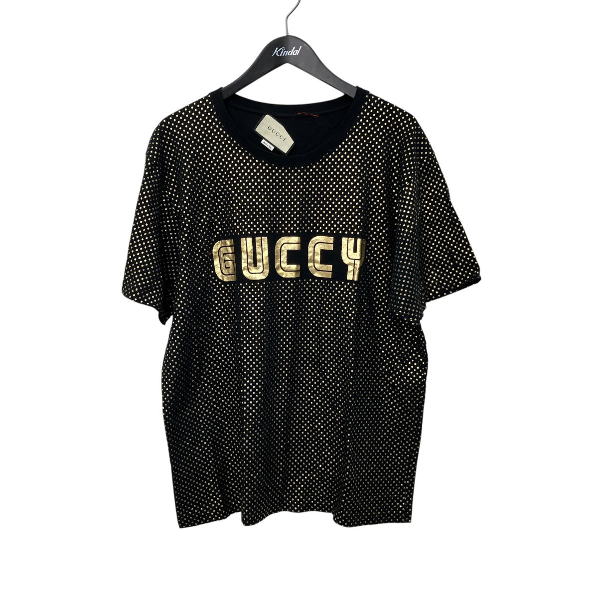 GUCCY スターロゴ プリント半袖Tシャツ493117-X3N19
