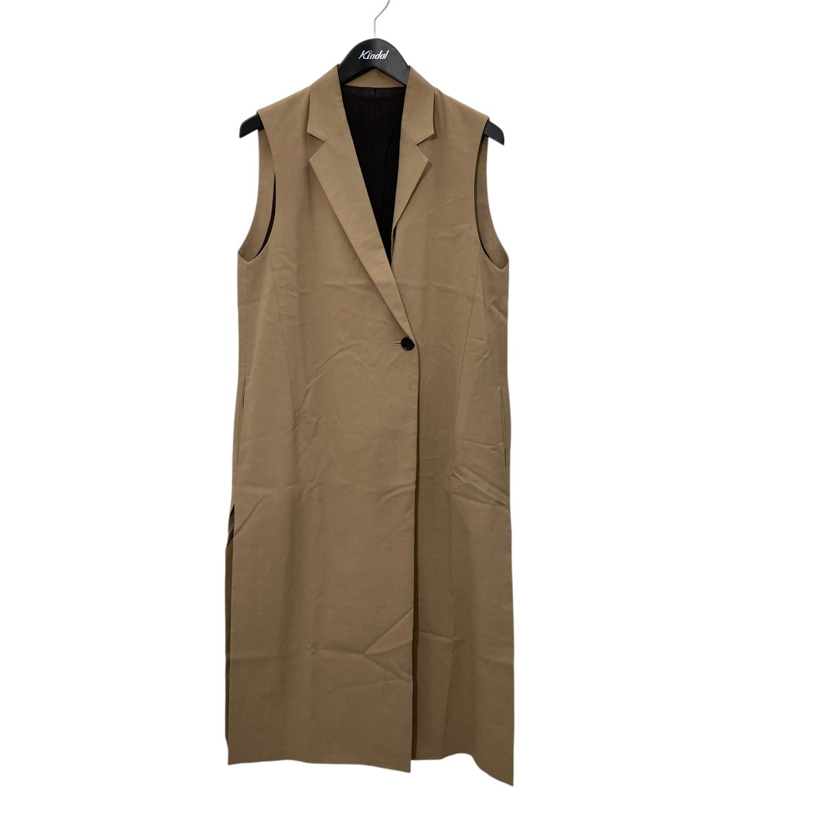 DRESSTERIOR テーラードロングジレ085-42041 古着・中古-1枚目のアイテム画像