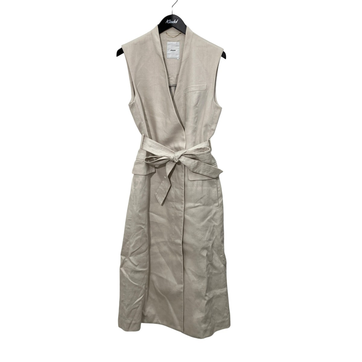 Safiran Linen Long Giletロングジレ3310200060