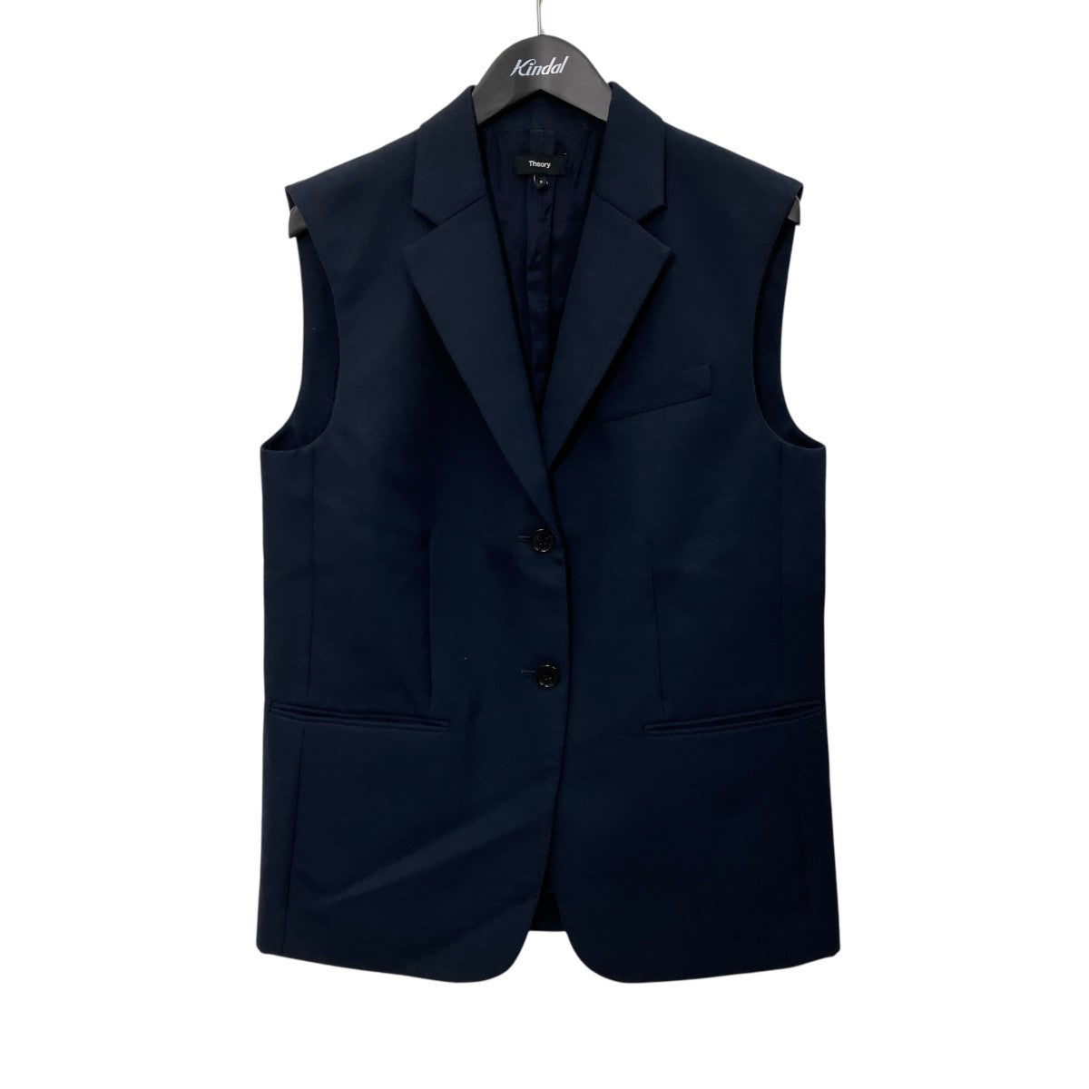 theory Wool Hopsack Boxy Vestベスト5104112 古着・中古-1枚目のアイテム画像