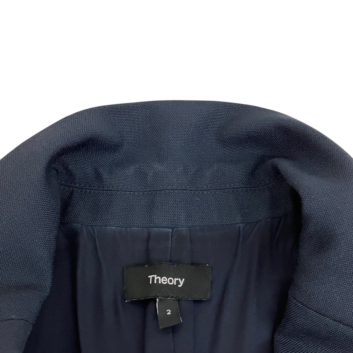 theory Wool Hopsack Boxy Vestベスト5104112 古着・中古-4枚目のアイテム画像