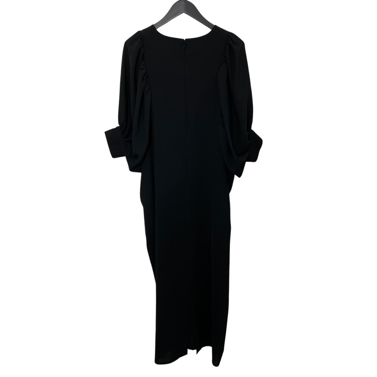 Curve gather sleeve OP長袖ワンピース460GSU33-0790