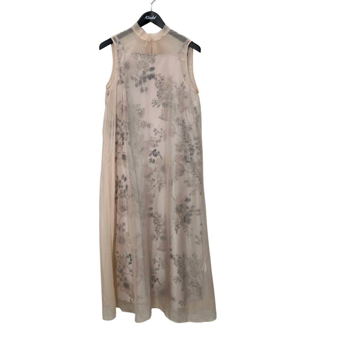 2WAY FLOWER LAYERED SHEER DRESSシアーワンピース02210590941