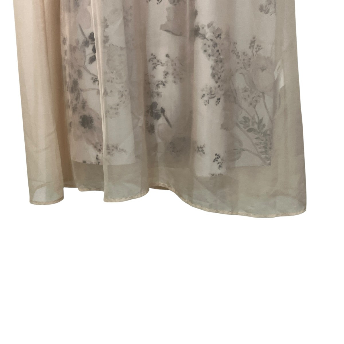 2WAY FLOWER LAYERED SHEER DRESSシアーワンピース02210590941
