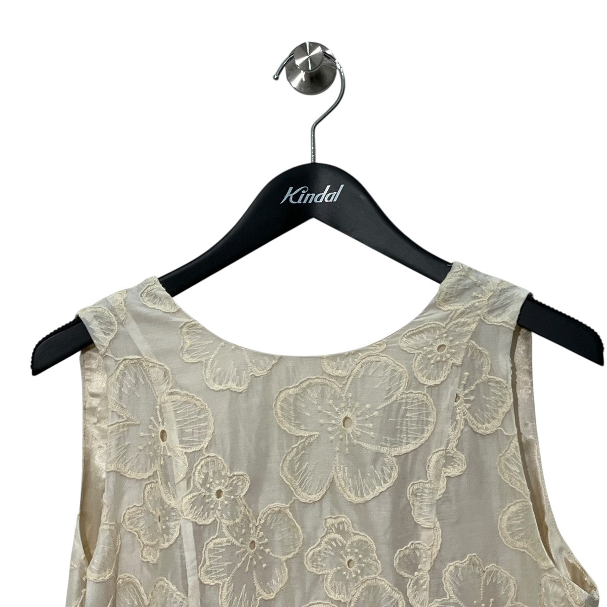 AMERI MEDI EMBROIDERY BACK LACE UP DRESSノースリーブワンピース0226105560950 古着・中古-3枚目のアイテム画像