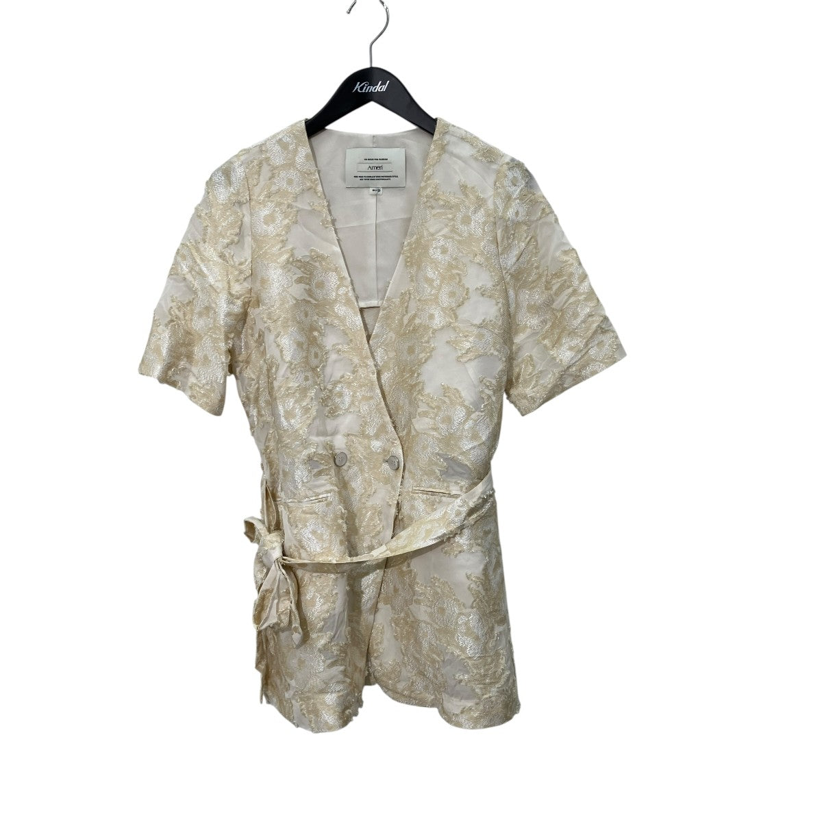 AMERI CUT JACQUARD JACKET SET UPセットアップジャケット／ハーフパンツ0126105610970 古着・中古-2枚目のアイテム画像