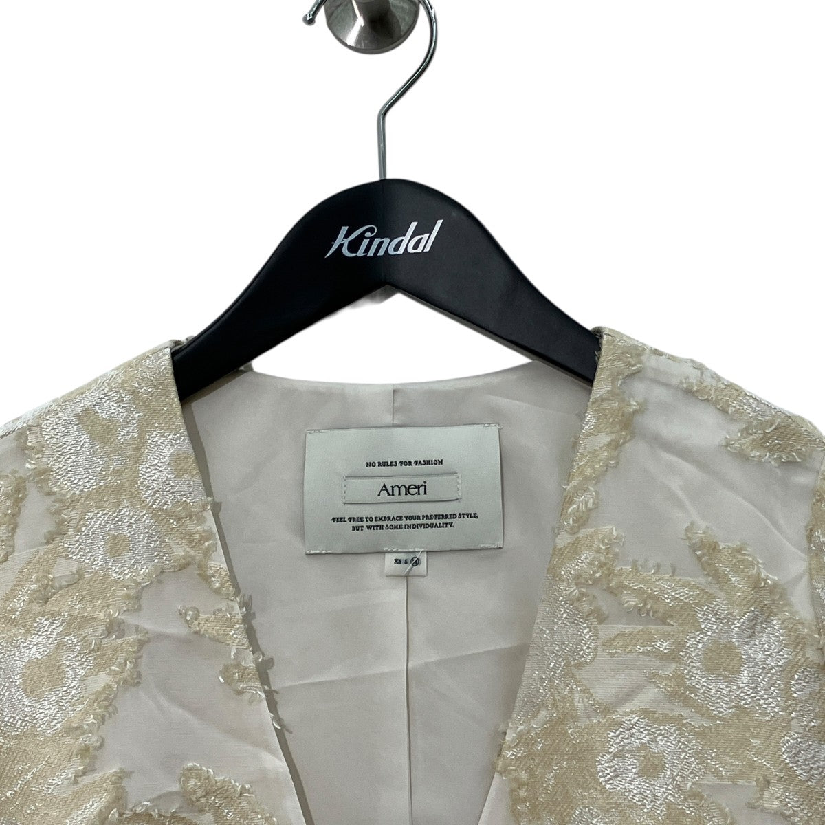 AMERI CUT JACQUARD JACKET SET UPセットアップジャケット／ハーフパンツ0126105610970 古着・中古-4枚目のアイテム画像