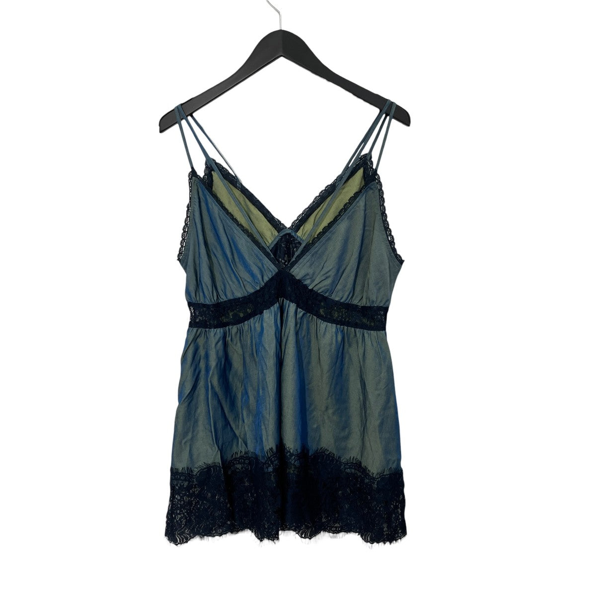 MEDI DENIM TOUCH LACE MIX TUNIC CAMISOLEキャミソールブラウス0226104560480
