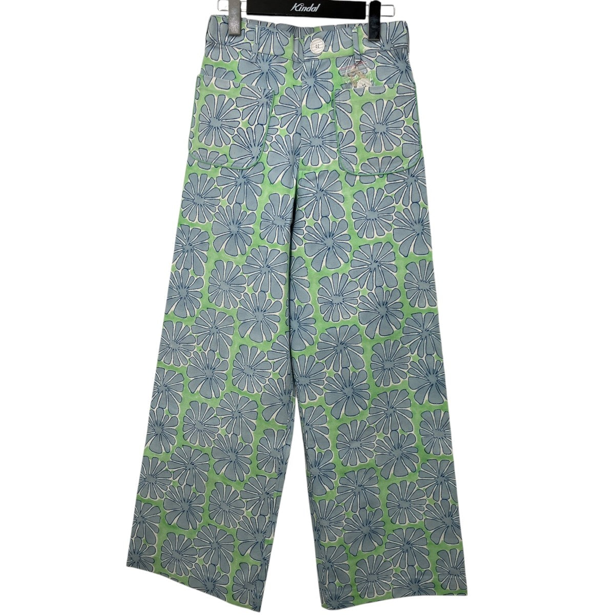 花柄DISCO PANTS TROPICAL ワイドパンツ