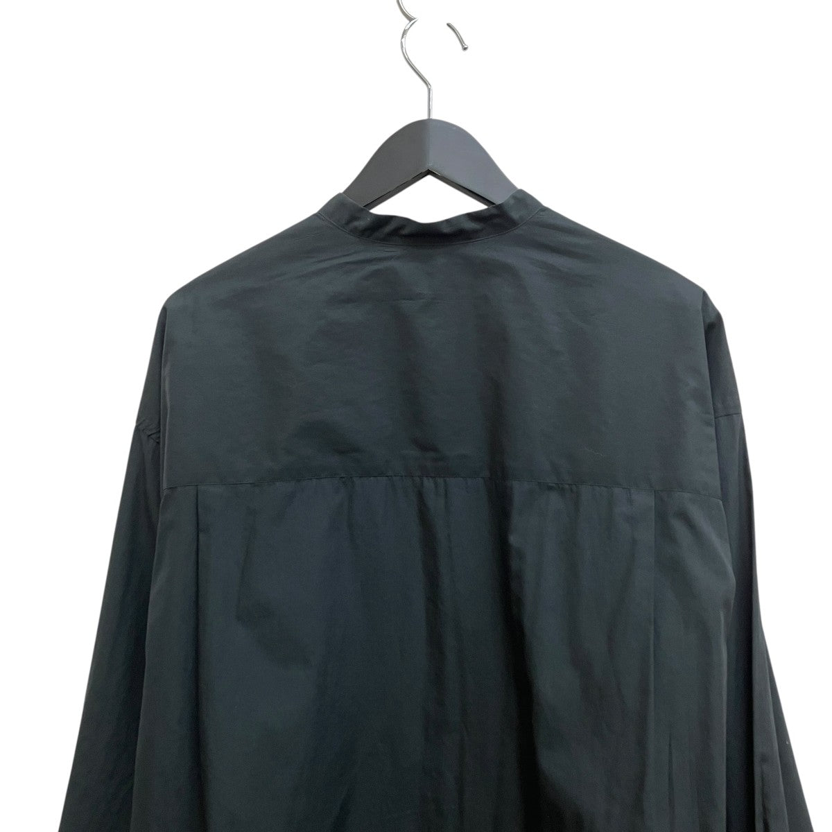 Broad L S Oversized Band Collar Shirt長袖シャツGM221-50116B