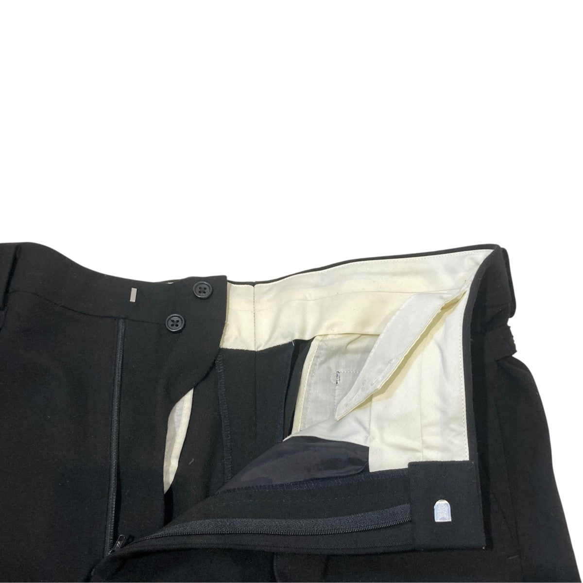 RAINMAKER STRETCH 2-PLEATED TROUSERSRM202-049 古着・中古-4枚目のアイテム画像