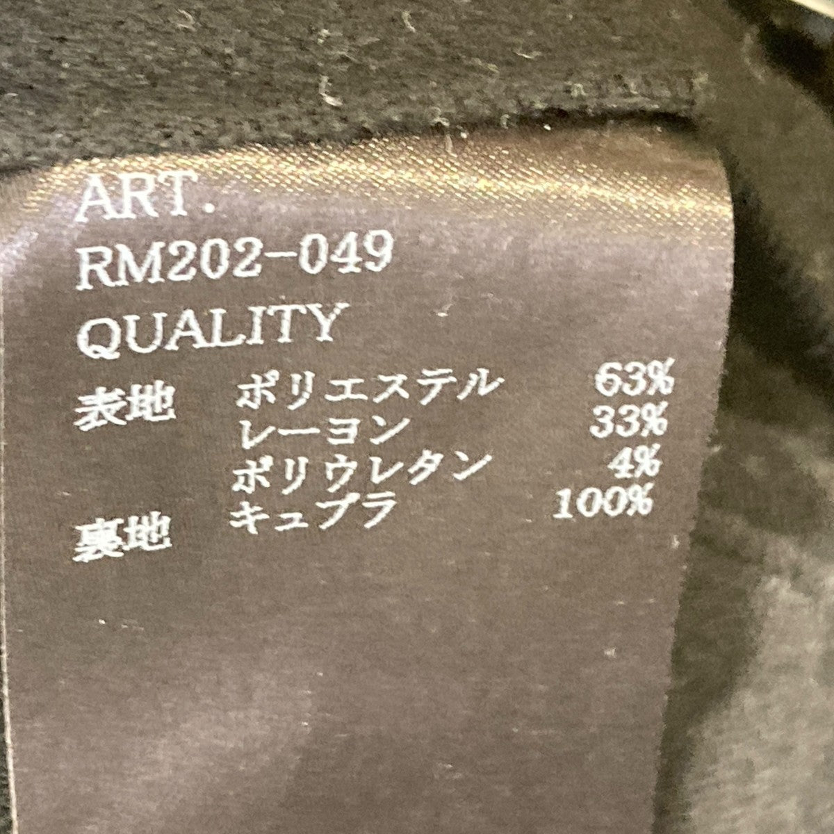 RAINMAKER STRETCH 2-PLEATED TROUSERSRM202-049 古着・中古-6枚目のアイテム画像
