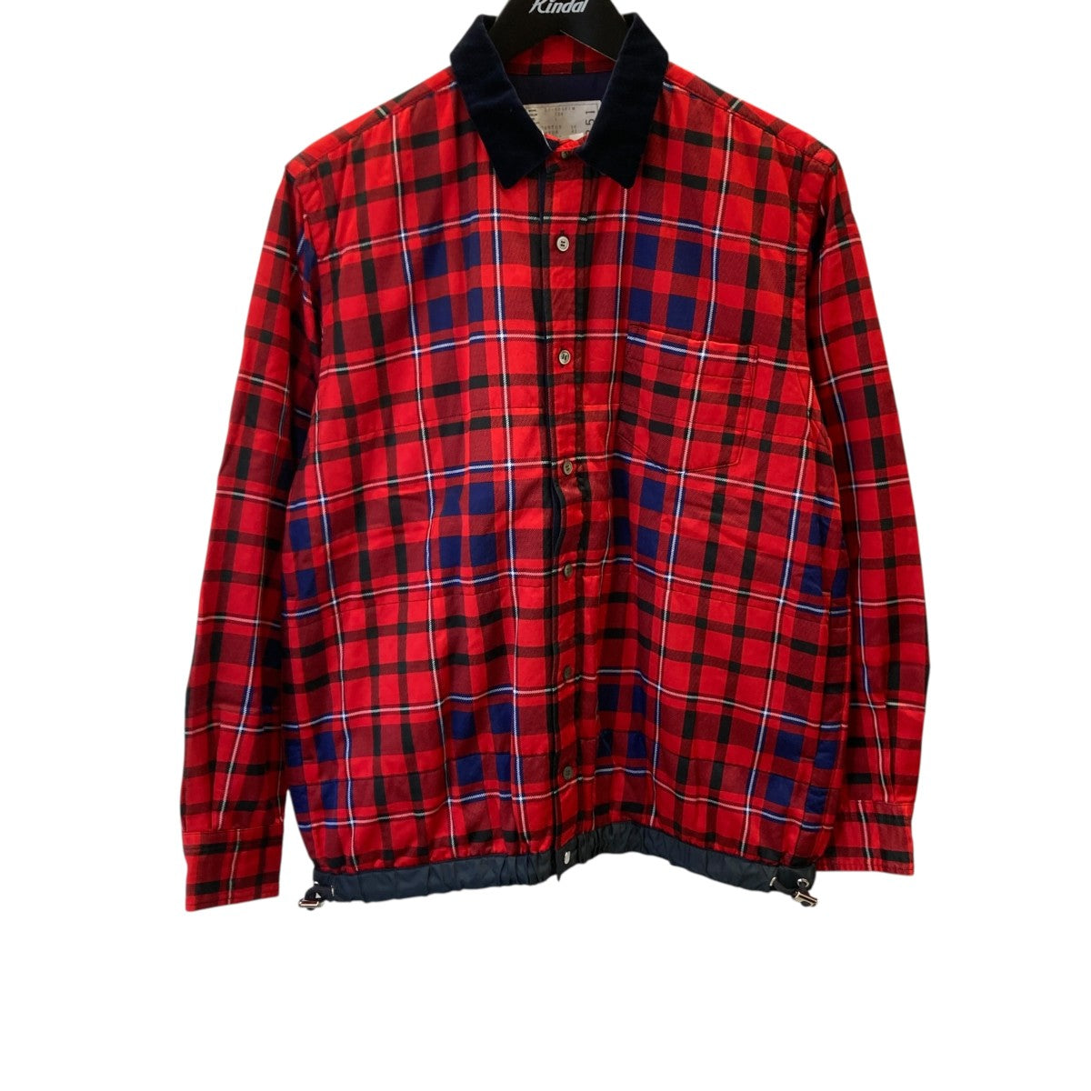 Plaid Satin Shirtジャケット20-02351M