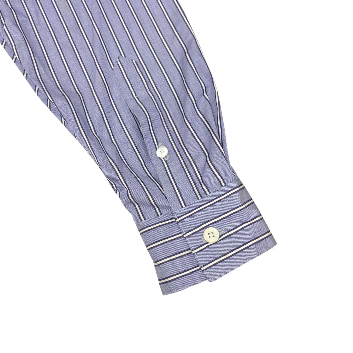 THOMAS MASON STRIPED PIPING SHIRTストライプ長袖シャツYK22AW0392SH
