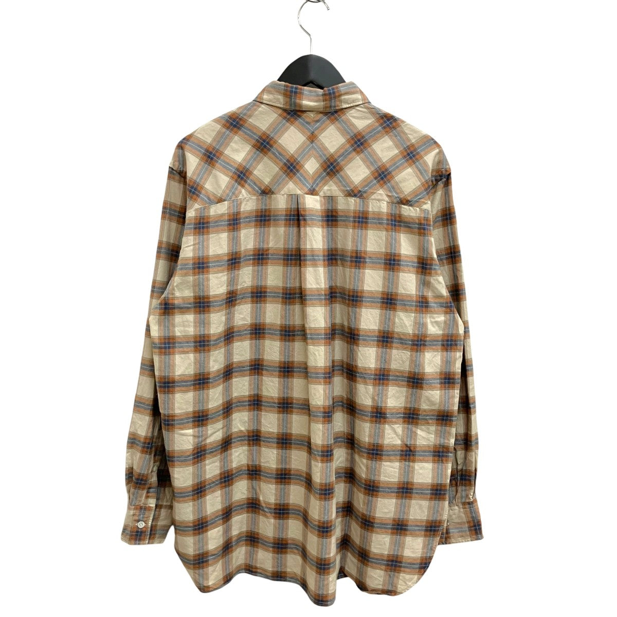 Cotton check flannelチェック長袖シャツCSH-4