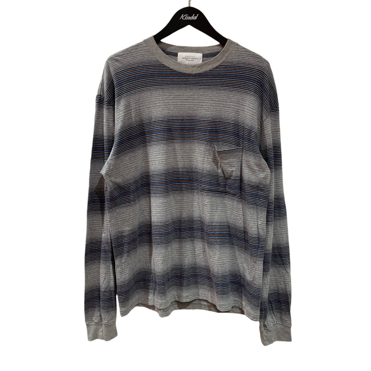 Long sleeve border T-shirt長袖カットソーUS2485