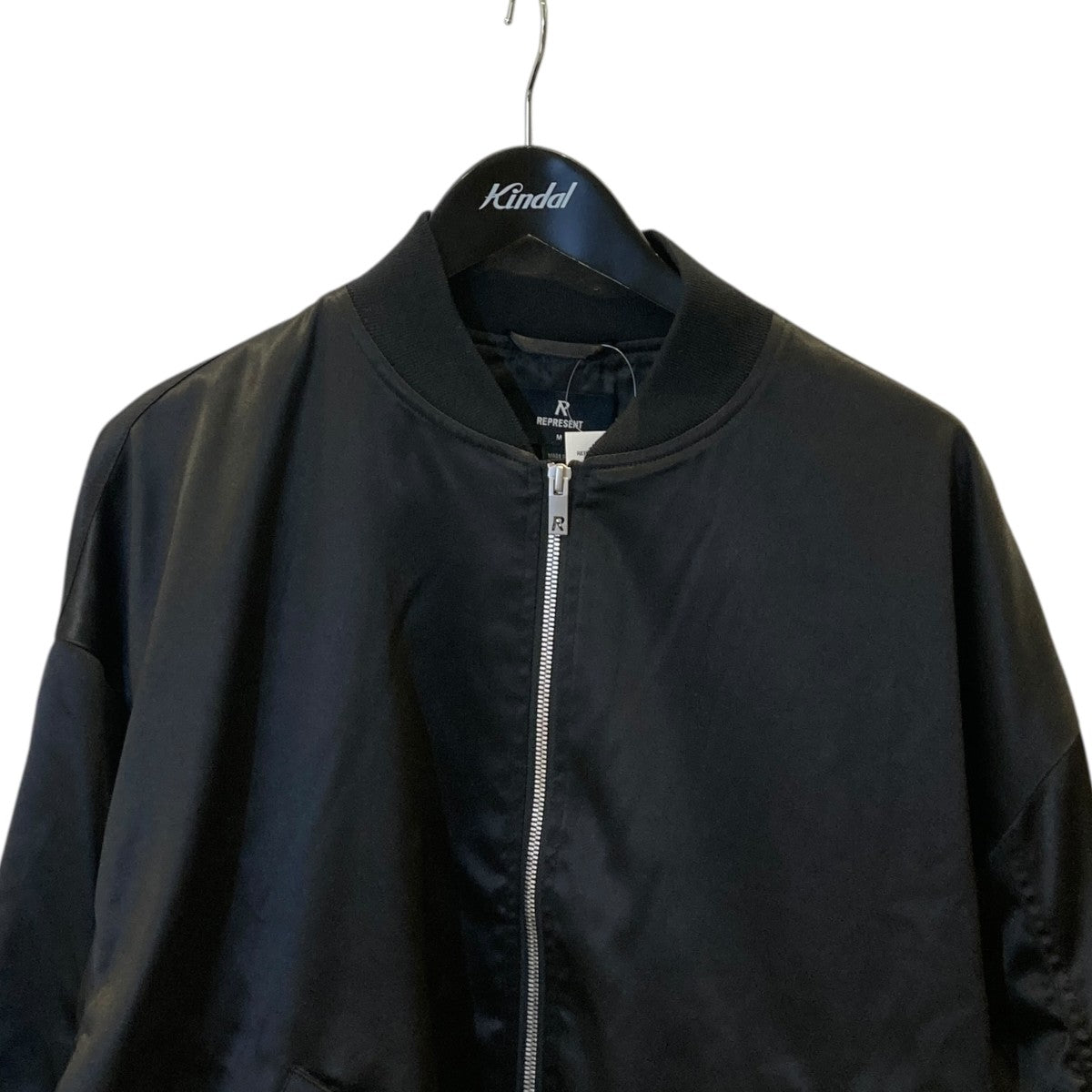 REPRESENT Satin BomberジャケットMLM100011-01 古着・中古-2枚目のアイテム画像