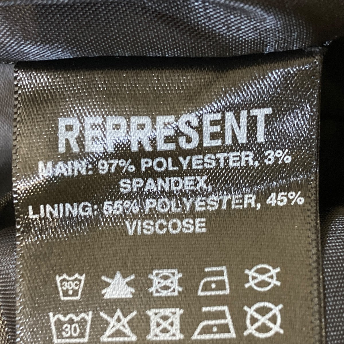 REPRESENT Satin BomberジャケットMLM100011-01 古着・中古-7枚目のアイテム画像