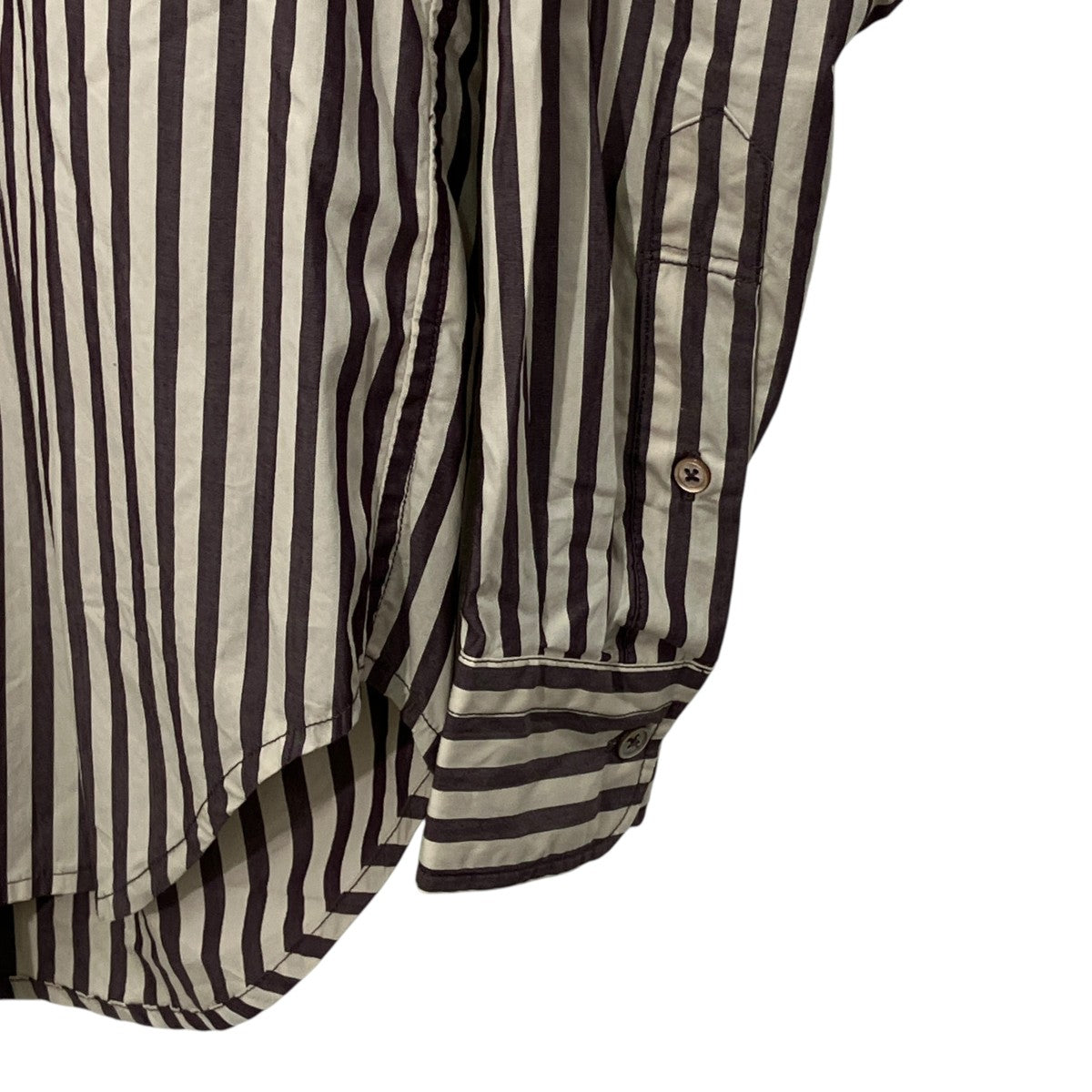 the Editor SHIRTストライプ長袖シャツ21003017036HN