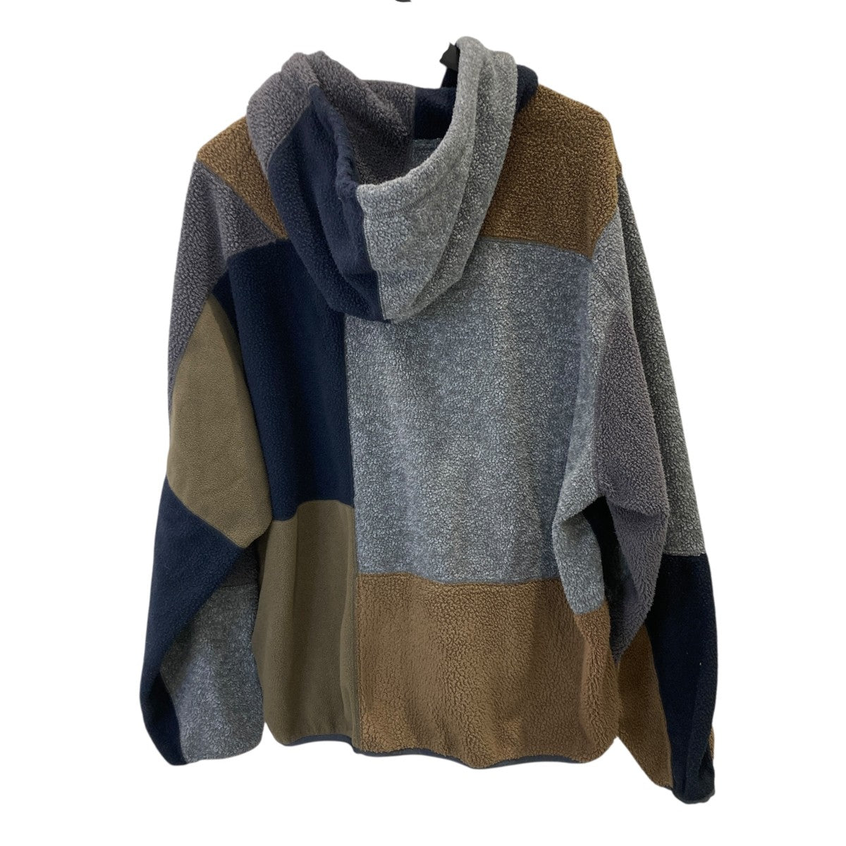 PATCHWORK FLEECE HALF ZIP PULLOVERボアジャケットNMCU-FS21SS-001