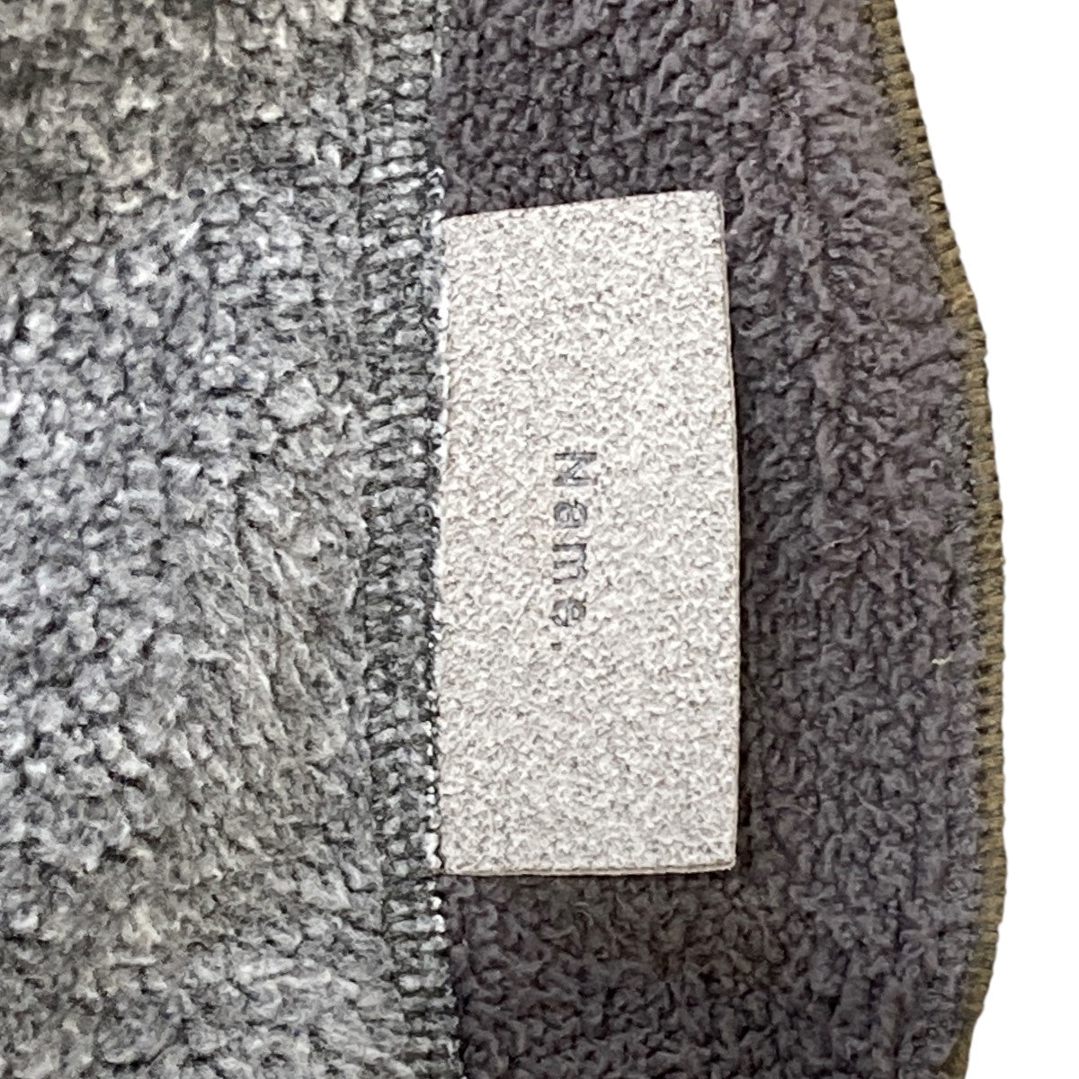 PATCHWORK FLEECE HALF ZIP PULLOVERボアジャケットNMCU-FS21SS-001