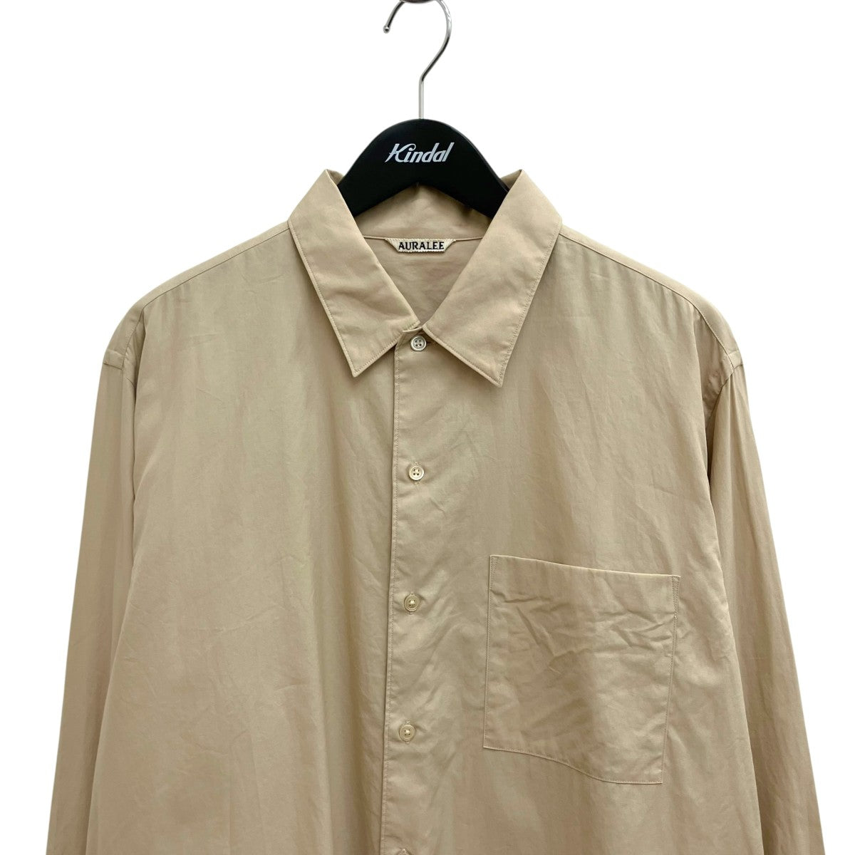 26SSWASHED FINX TWILL SHIRT長袖シャツA00S01TN