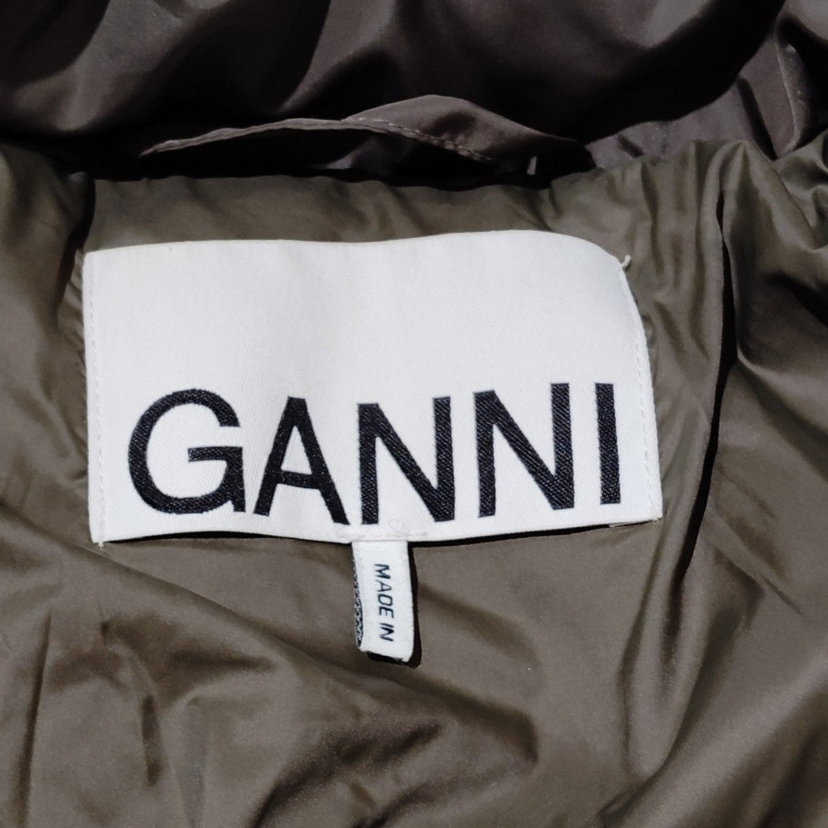 Ganni パファージャケット6344 古着・中古-5枚目のアイテム画像