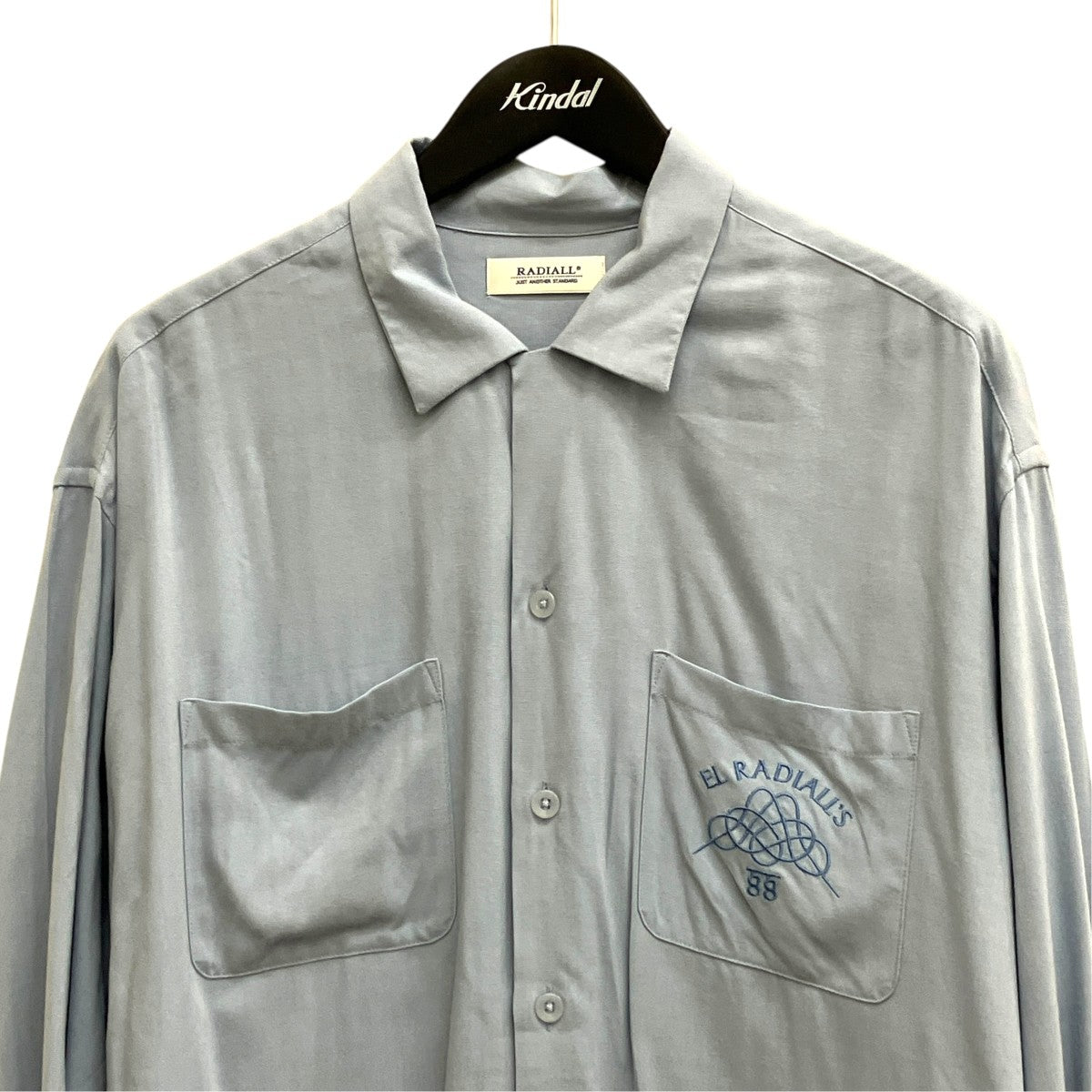 SPOKES OPEN COLLARED SHIRT L S／RAD-22SS-SH001