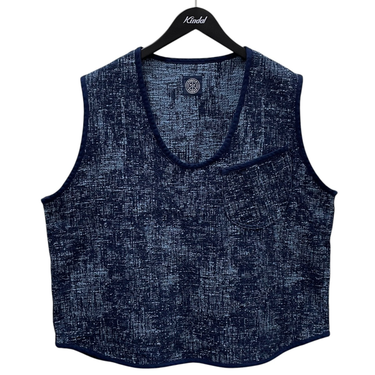 Porter Classic 19AW ピールドクロス プルオーバーベスト PEELED CLOTH PULLOVER VEST PC-049-1195 古着・中古-1枚目のアイテム画像