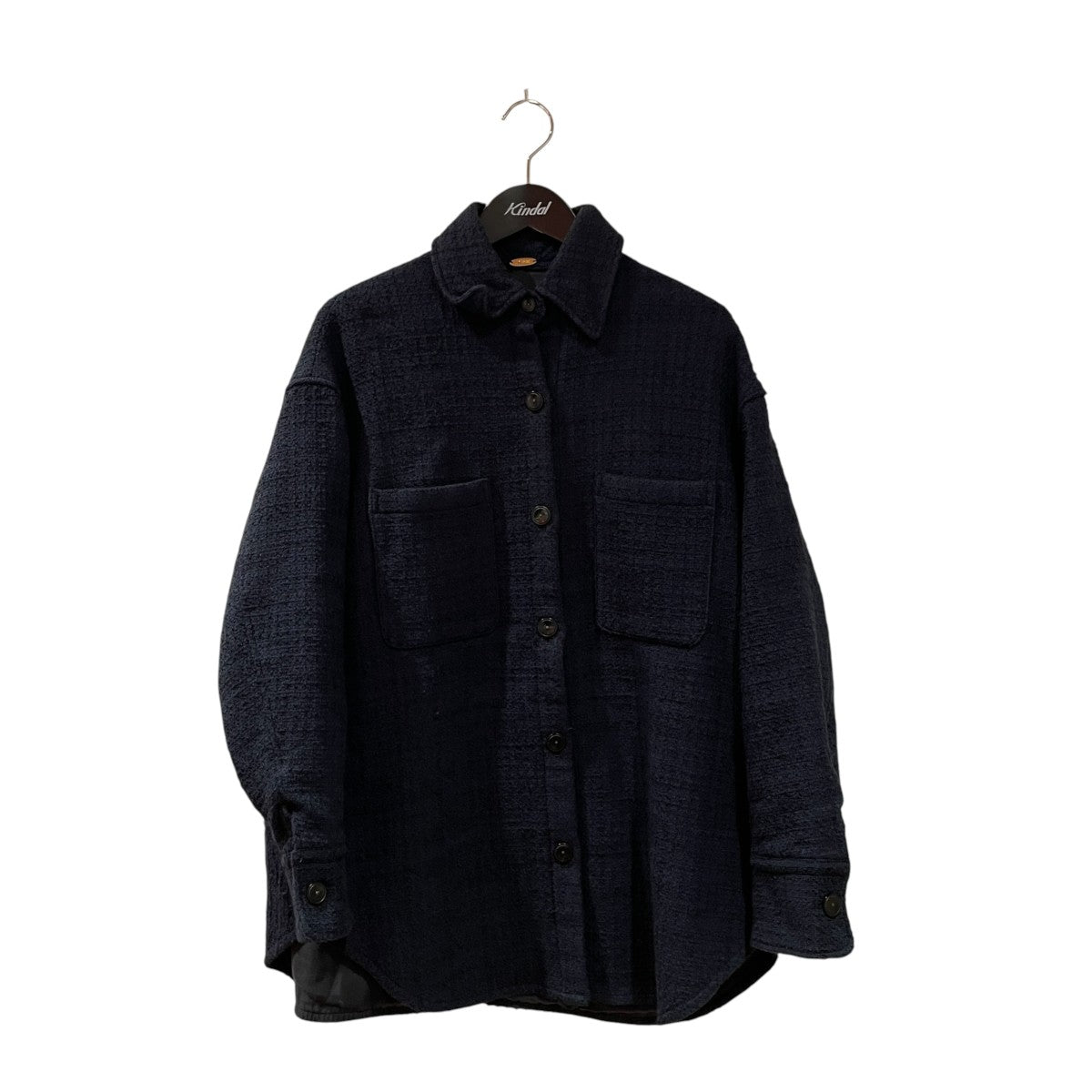 MUSE TWEED シャツジャケット21010500403010 古着・中古-1枚目のアイテム画像