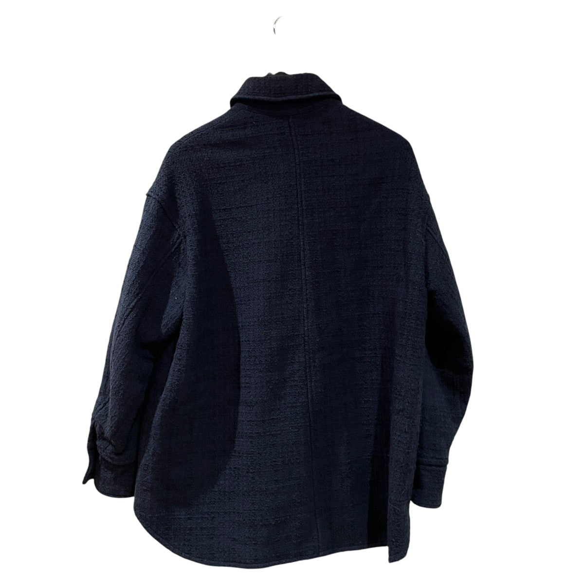 MUSE TWEED シャツジャケット21010500403010 古着・中古-2枚目のアイテム画像