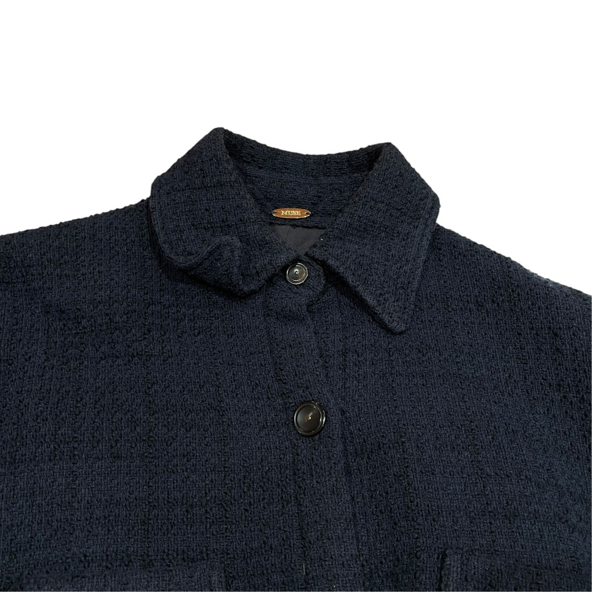 MUSE TWEED シャツジャケット21010500403010 古着・中古-3枚目のアイテム画像