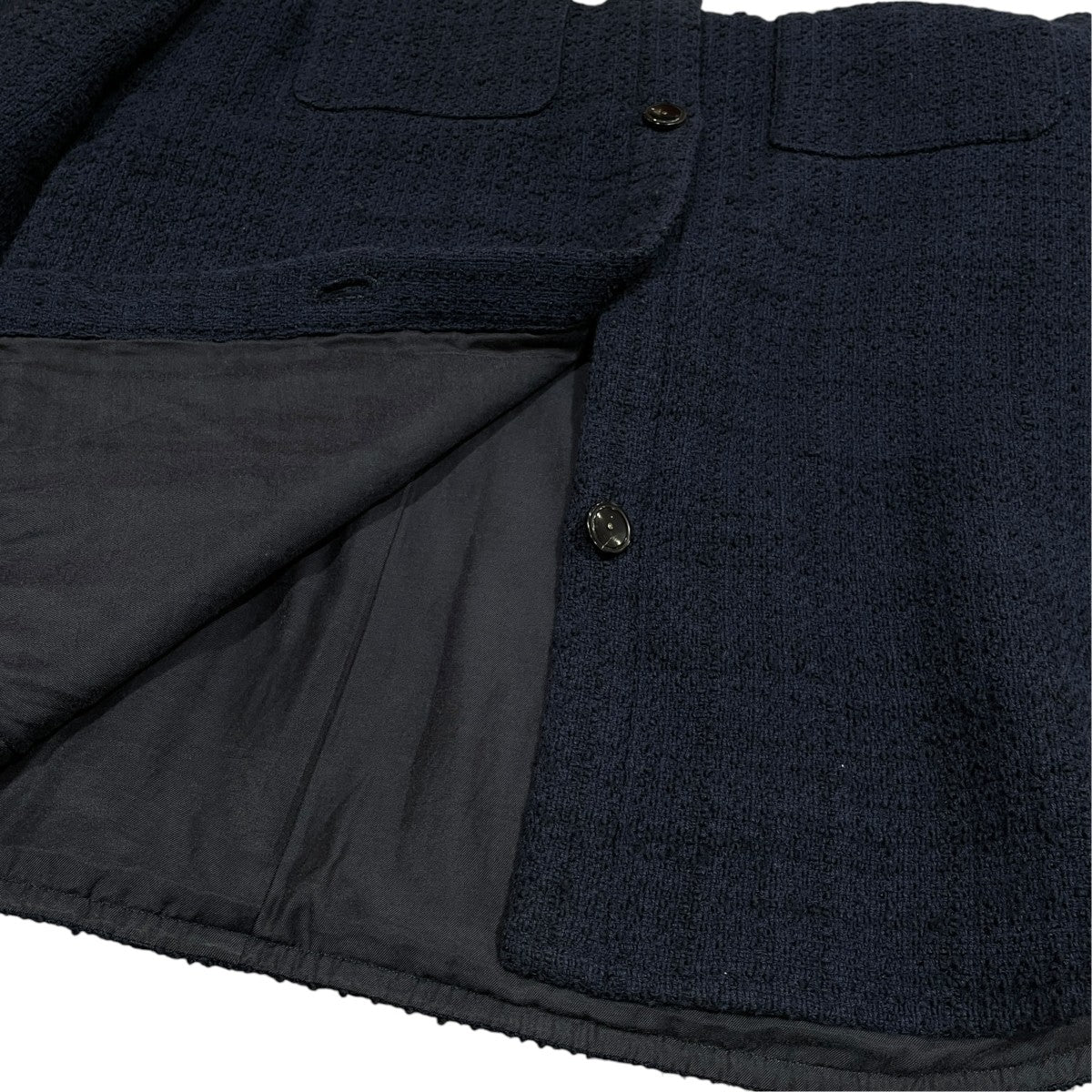 MUSE TWEED シャツジャケット21010500403010 古着・中古-4枚目のアイテム画像