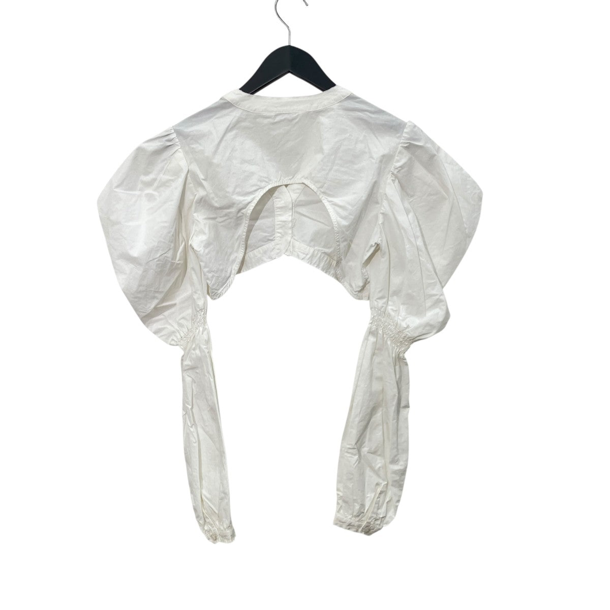 WOVEN LAYER SLEEVE TOPSショートブラウス030GSZ30-1910