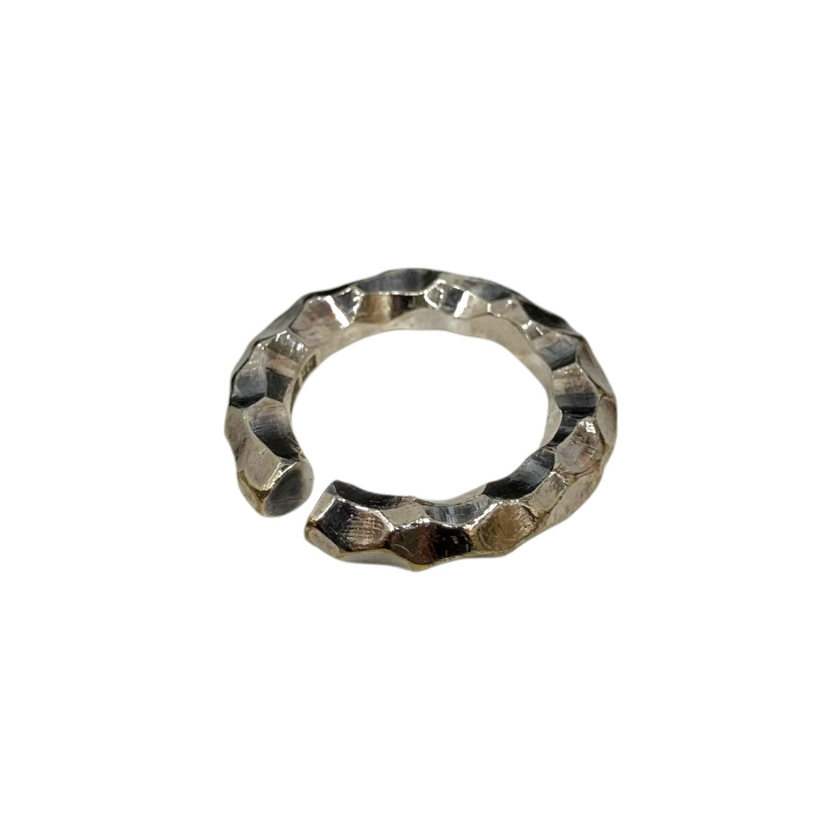 All Blues ALMOST RING THICK 101638 CARVED SILVER 古着・中古-2枚目のアイテム画像