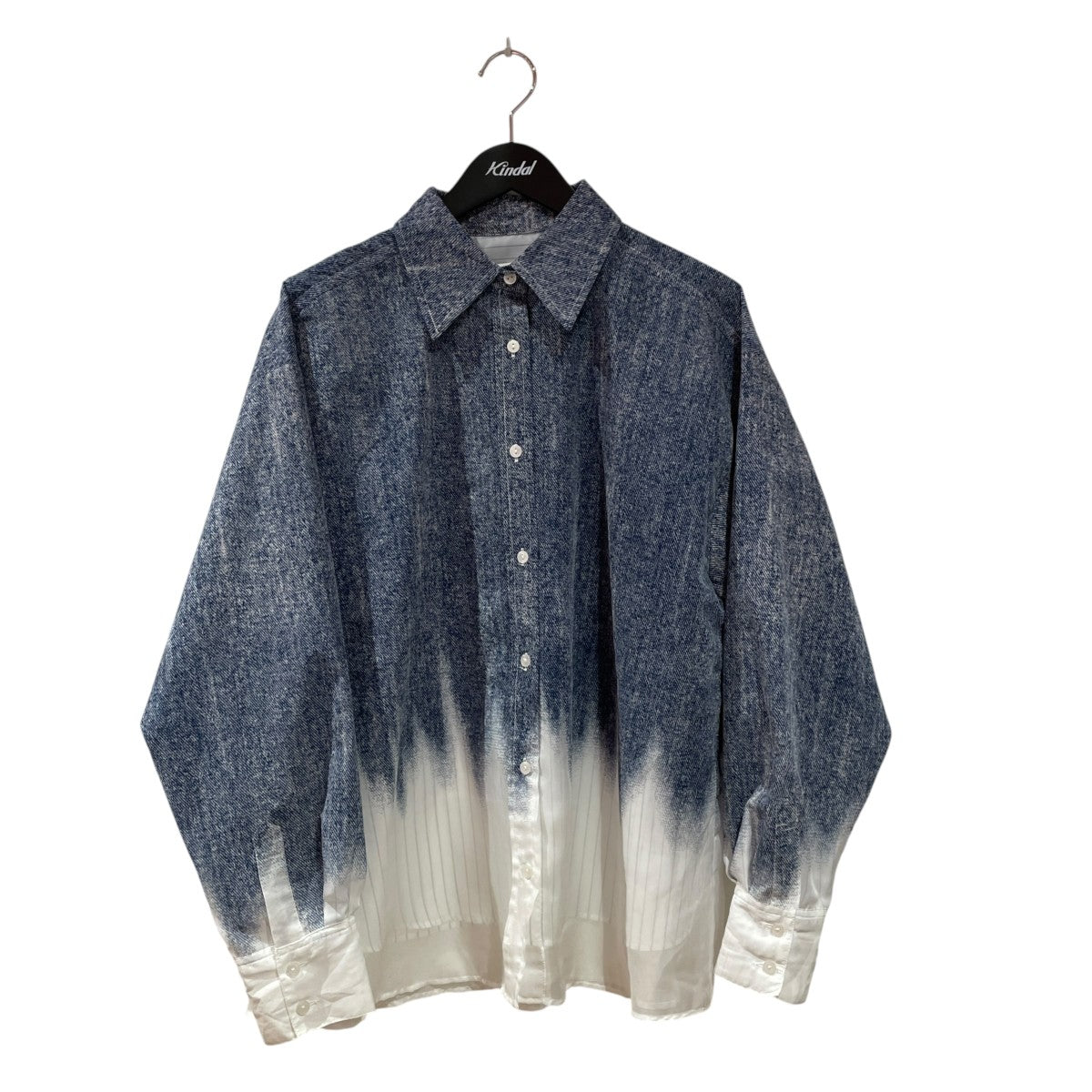 Flocky Denim Shirt長袖シャツ21261315804