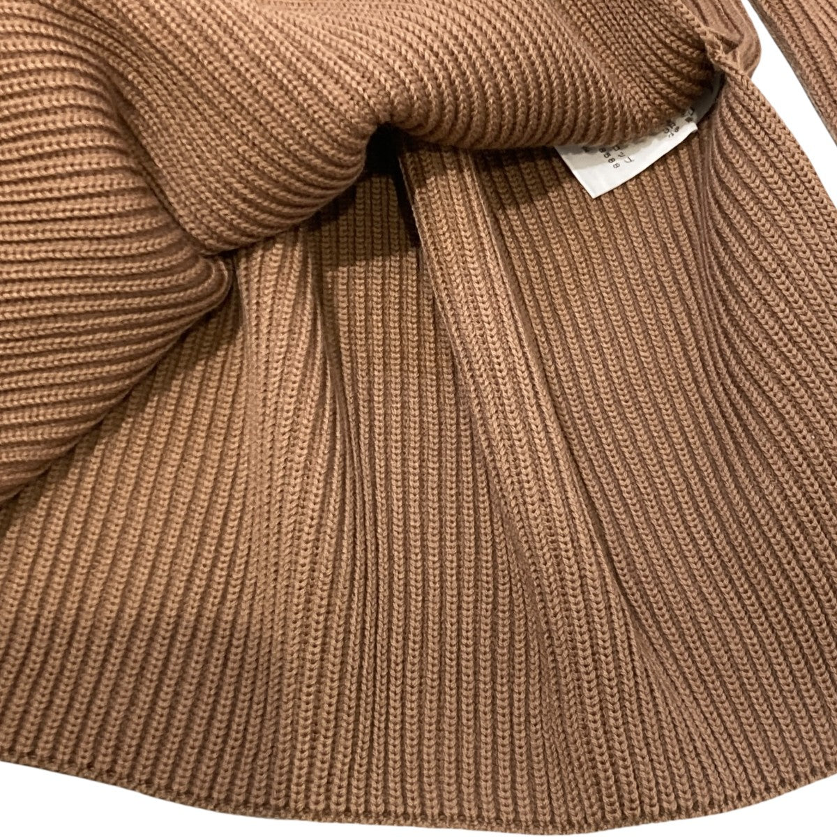 AURALEE SUPER FINE WOOL RIB KNIT RAGLAN PULLOVERセーターA7AP04RK 古着・中古-6枚目のアイテム画像