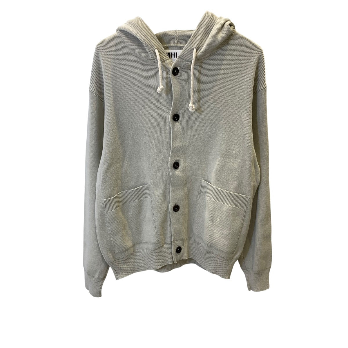 MHL 25AWVINTAGE DRY COTTON KNITWEARパーカー596-6160201 古着・中古-1枚目のアイテム画像