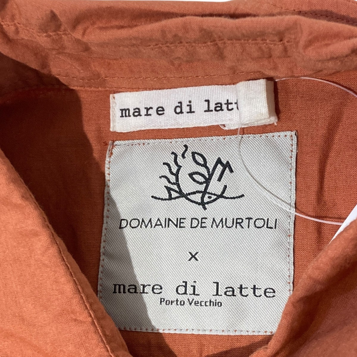 ×DOMAINE DE MURTOLIシャツワンピース592-7120521