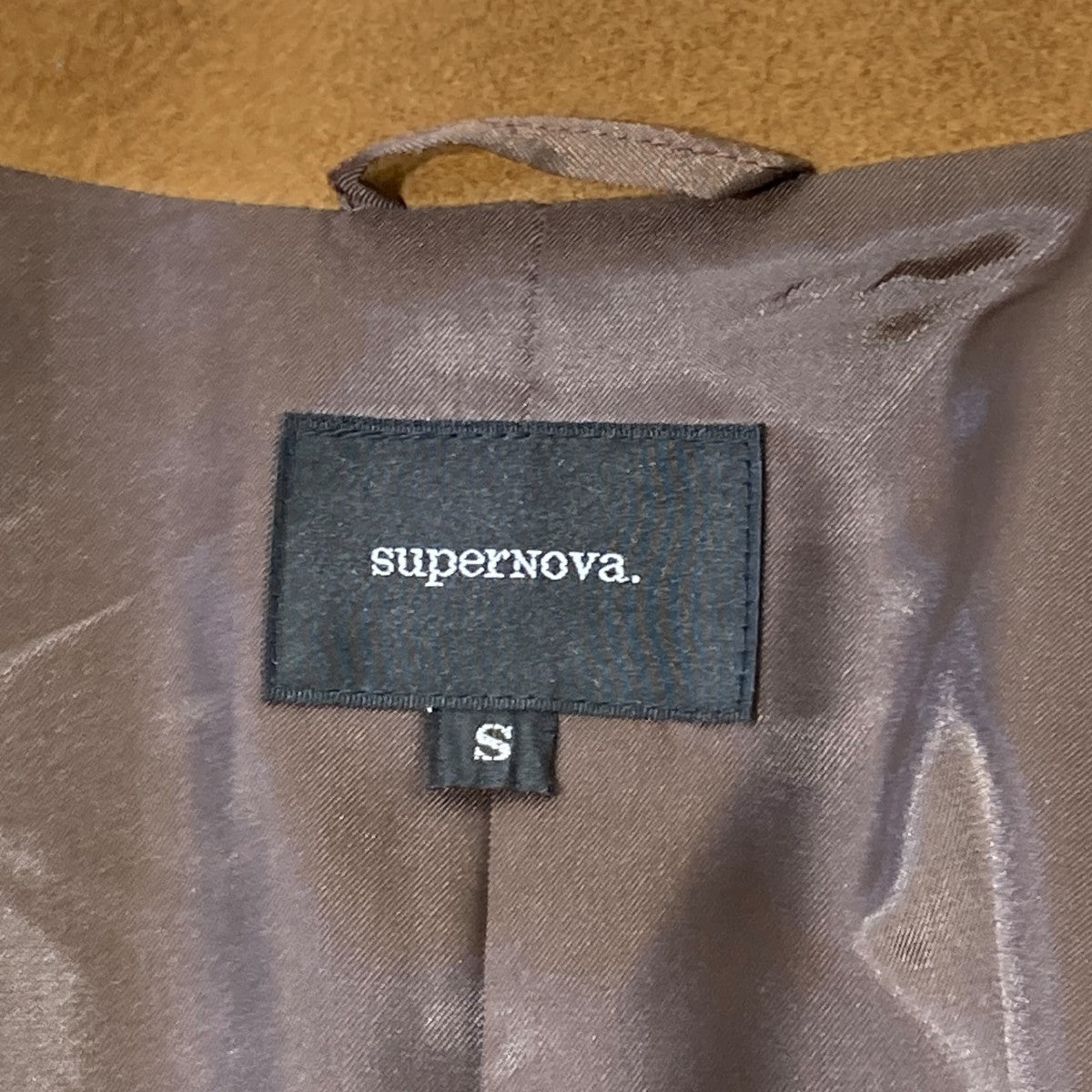 superNova． ウールコート 古着・中古-4枚目のアイテム画像