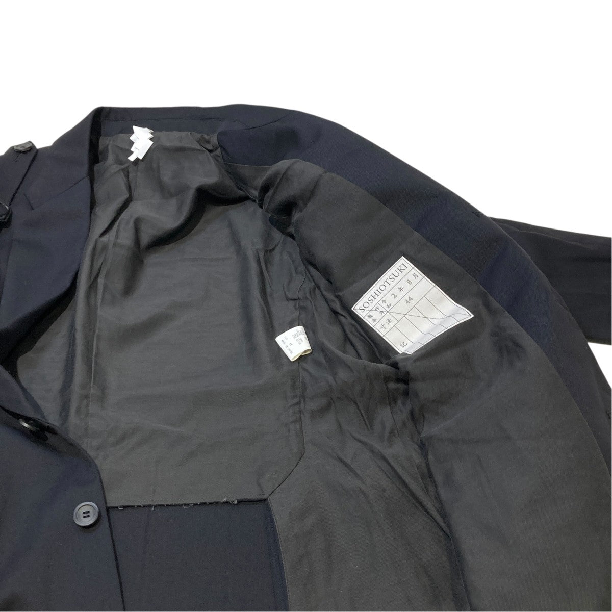 SOSHIOTSUKI SAW20JKT01B HANGING SUITSジャケット 古着・中古-7枚目のアイテム画像