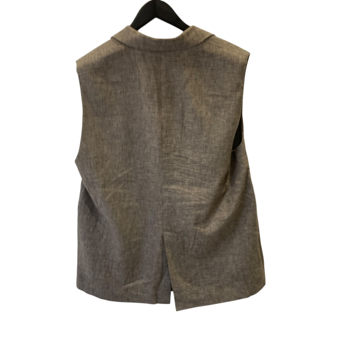 25SSLINEN COTTON CHAMBRAY GILETジレ125106061