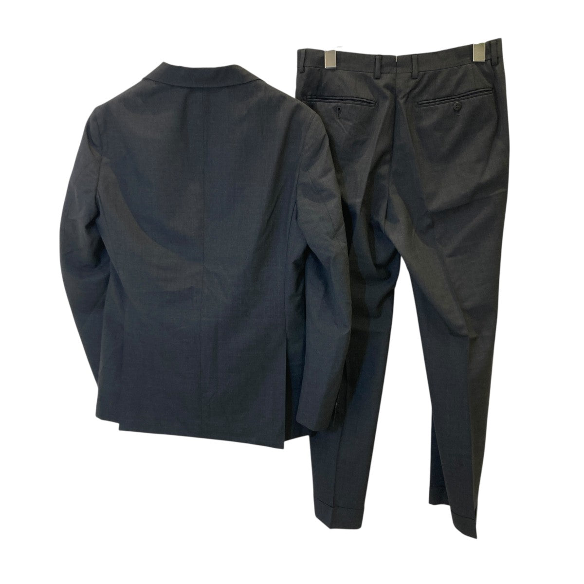 BEAMS F CANONICO ウール ソリッド スーツセットアップスーツ21-17-1566-264 古着・中古-2枚目のアイテム画像