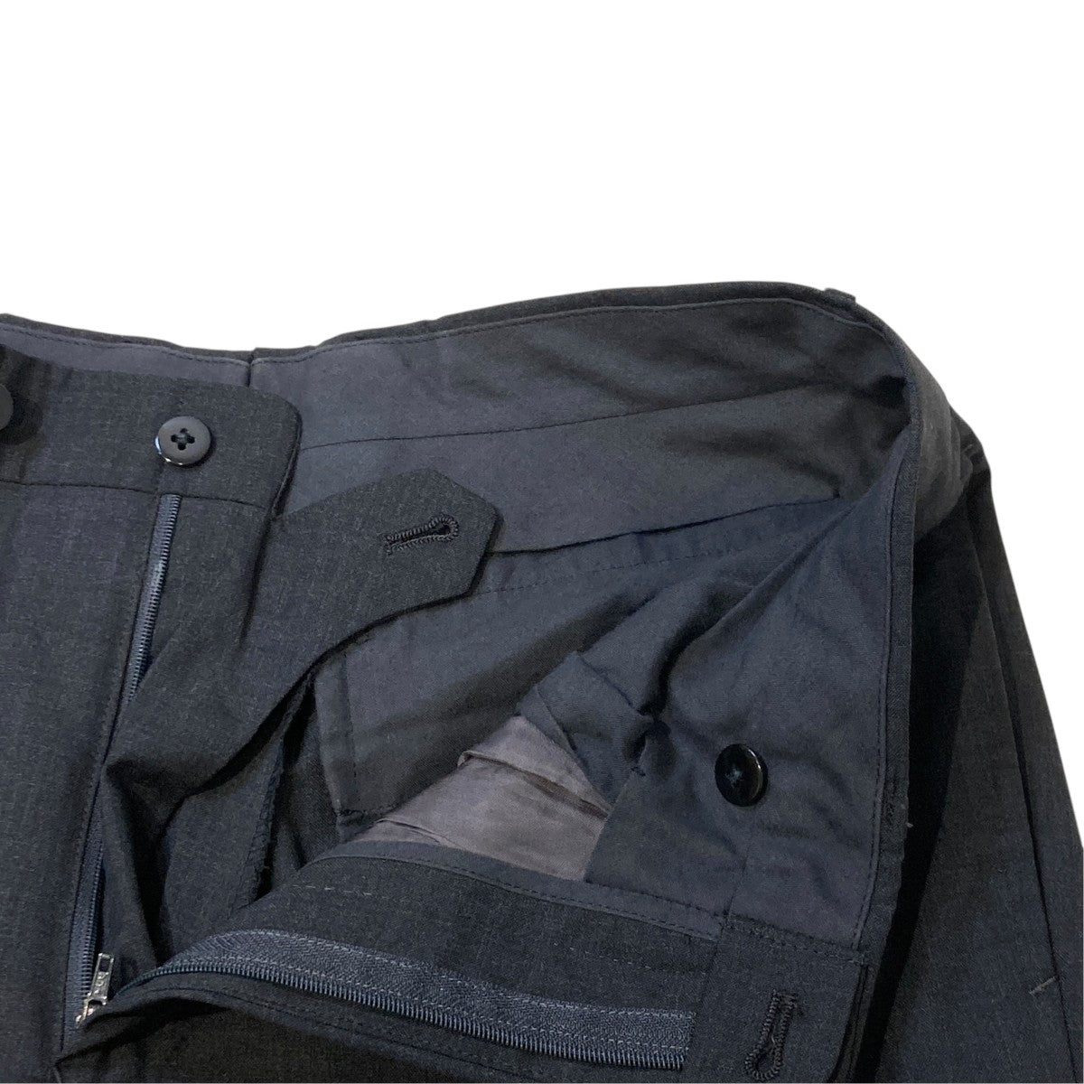 BEAMS F CANONICO ウール ソリッド スーツセットアップスーツ21-17-1566-264 古着・中古-6枚目のアイテム画像