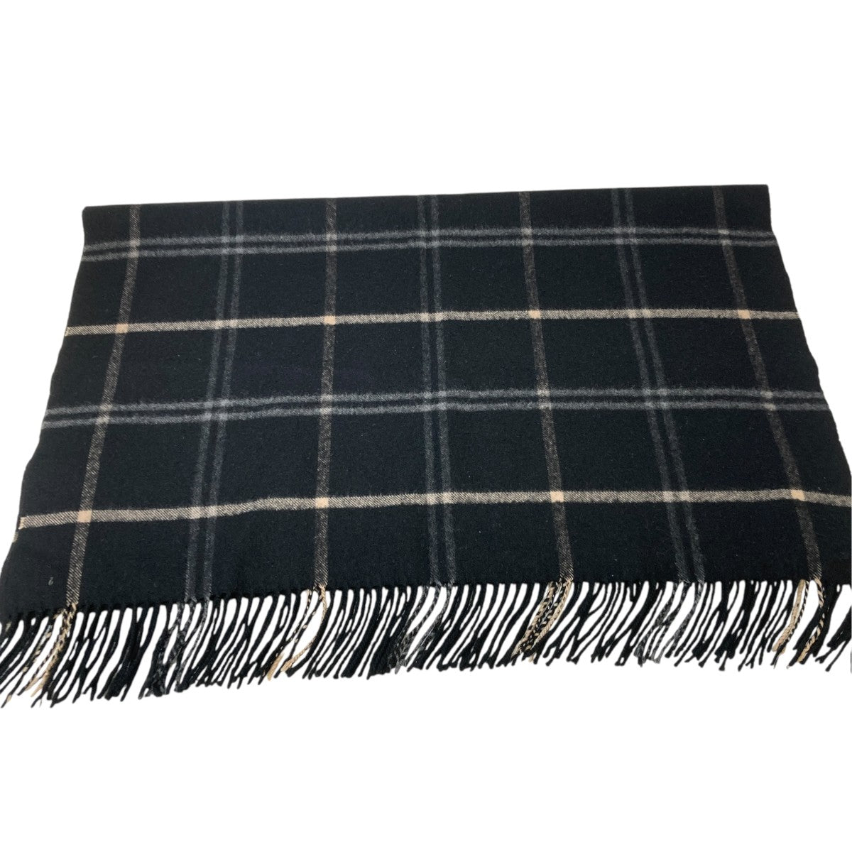 JOHNSTONS OF ELGIN カシミヤ100％大判ストール 古着・中古-2枚目のアイテム画像