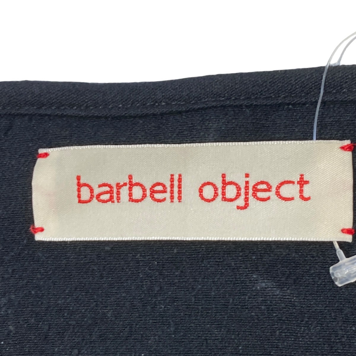barbell object シルク混ノーカラージャケットbo-05j02 古着・中古-5枚目のアイテム画像